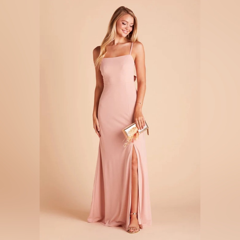 Birdy Grey Benny Dress in Crepe Dusty Rose - Size XS with slight tailoring